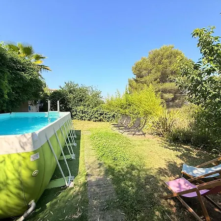 Maison De Charme Sur Les Collines, Piscine, Clim