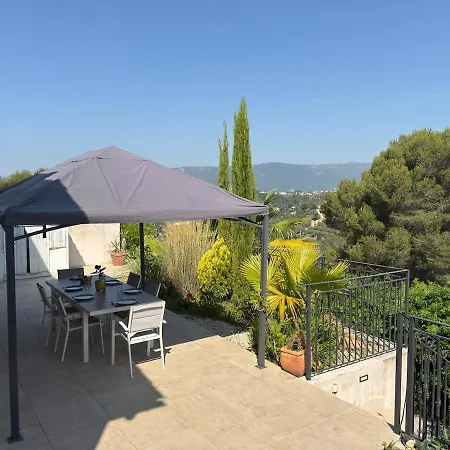 Semesterbostad Maison De Charme Sur Les Collines, Piscine, Clim Nice